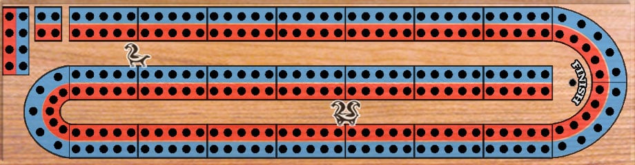 Cribbage Pro Game Board